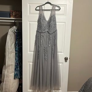 Ever pretty gown, never worn, NWT, beautiful lace, pearl and sequin detail